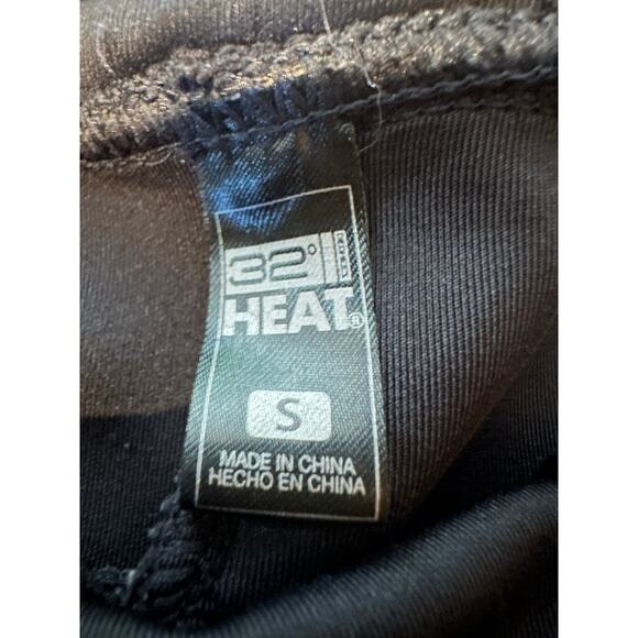 32 Degrees Heat Women's Scuba Knit Cargo Jogger Pants Black Sz Small Comfy Chic - Picture 3 of 6
